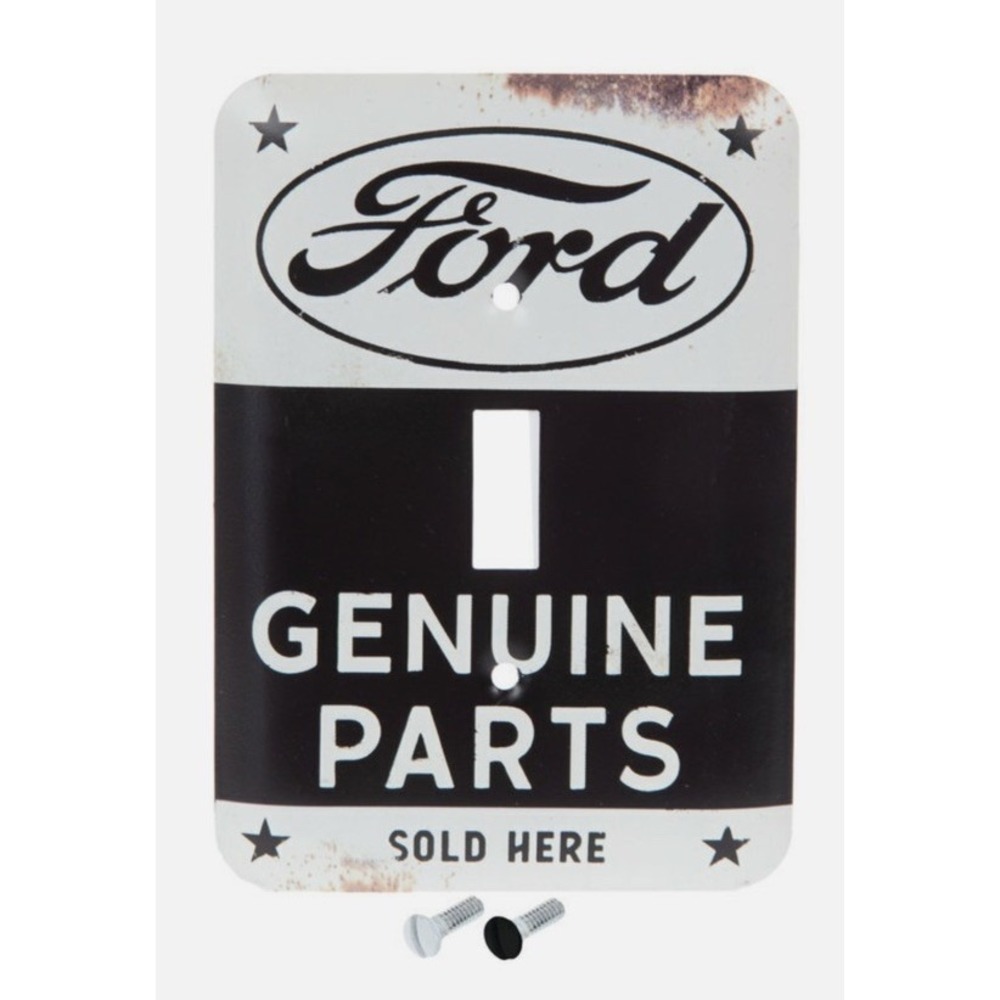 Ford Light Switch Plate Cover Genuine Parts Service Garage Gas Oil Bar Pub Sign